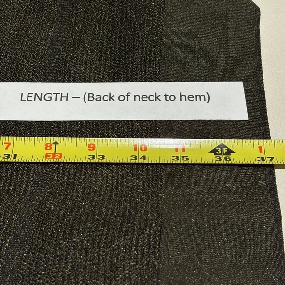 Chicos Women Knit Duster Cardigan Topper Sz 3 = US XL Lagenlook Shimmer Holidays - Picture 10 of 13